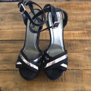 High platform wedges